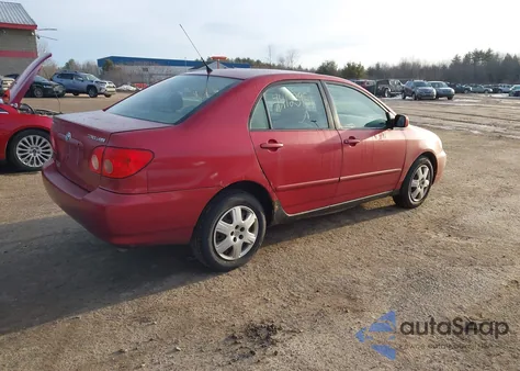 2006 Toyota Corolla Le из США, поврежденный, VIN 2T1BR32E96C657712